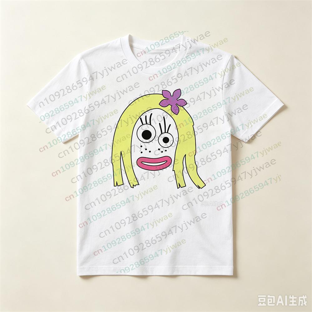 Fork Face Knife Shirts Theme Couples Halloween Cosplay Warm Shirts Casual Fashion Street Wear Summer Men Womens Tshirts