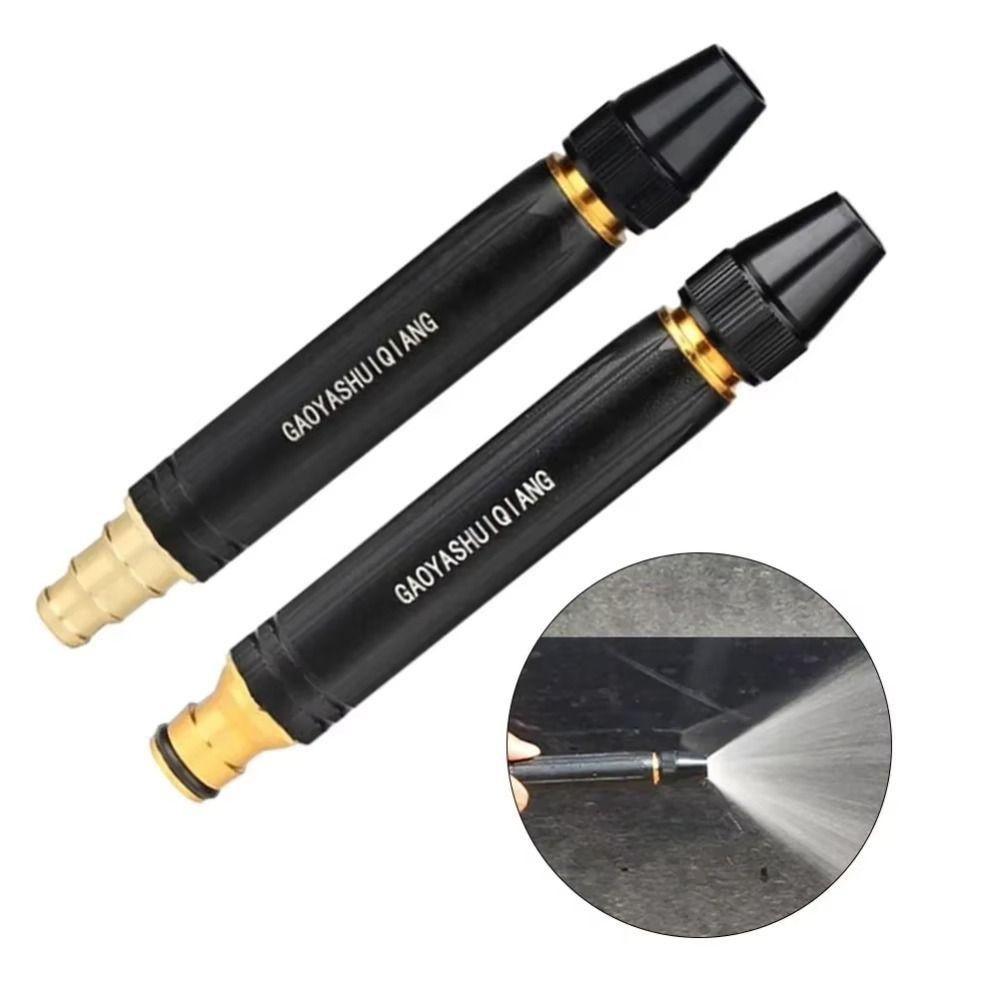 Portable Adjustable High-Pressure Sprinkler Multi-function Manual Water Spray Sprinkler Hose Nozzle Car Wash