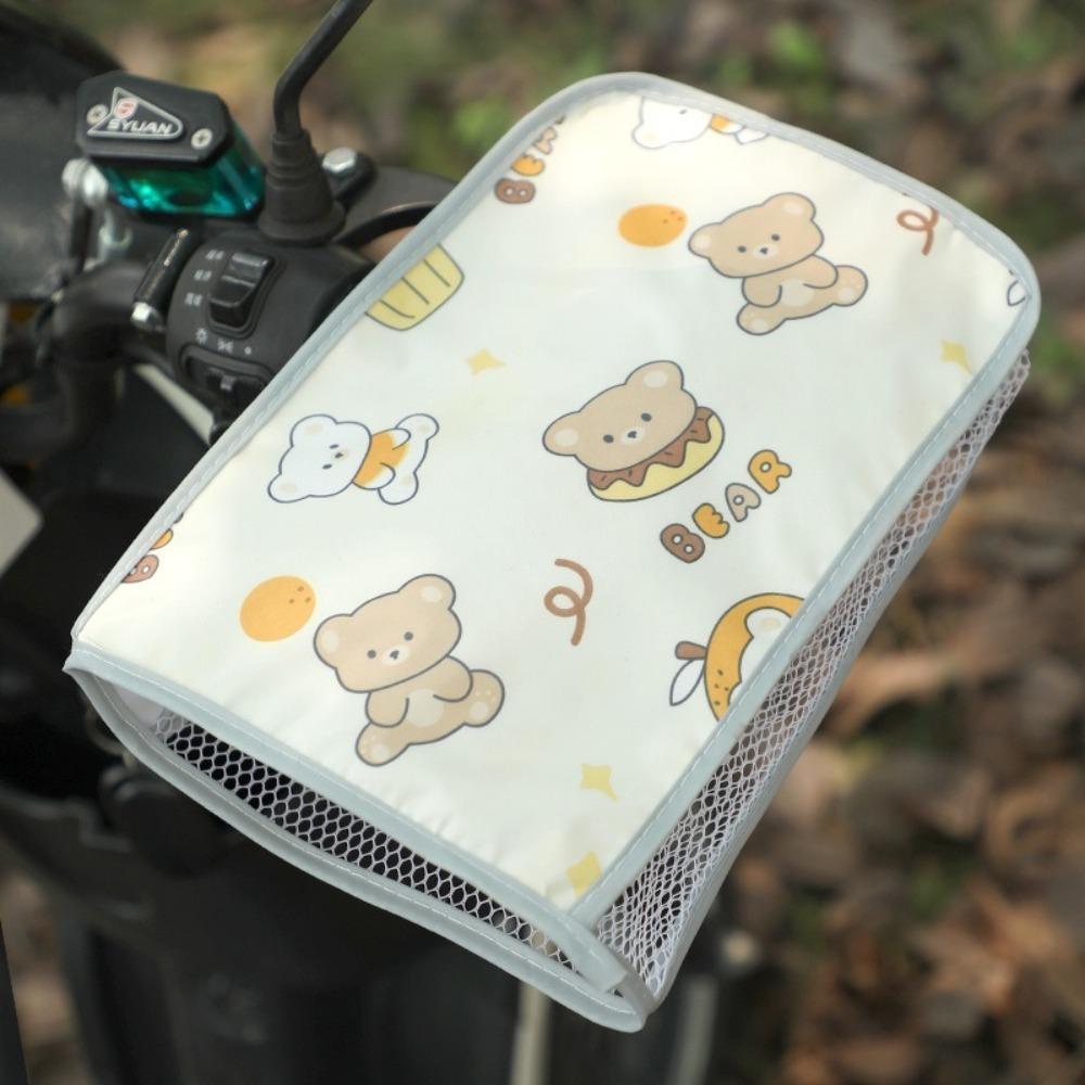 Breathable Electric Vehicle Sunscreen Gloves Waterproof Scooters Hand Guards Cycling Driving
