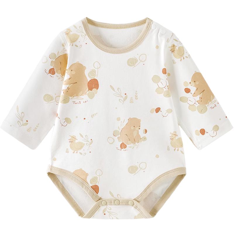 

TONGTAI Pure Cotton Newborn Baby Bodysuit 59