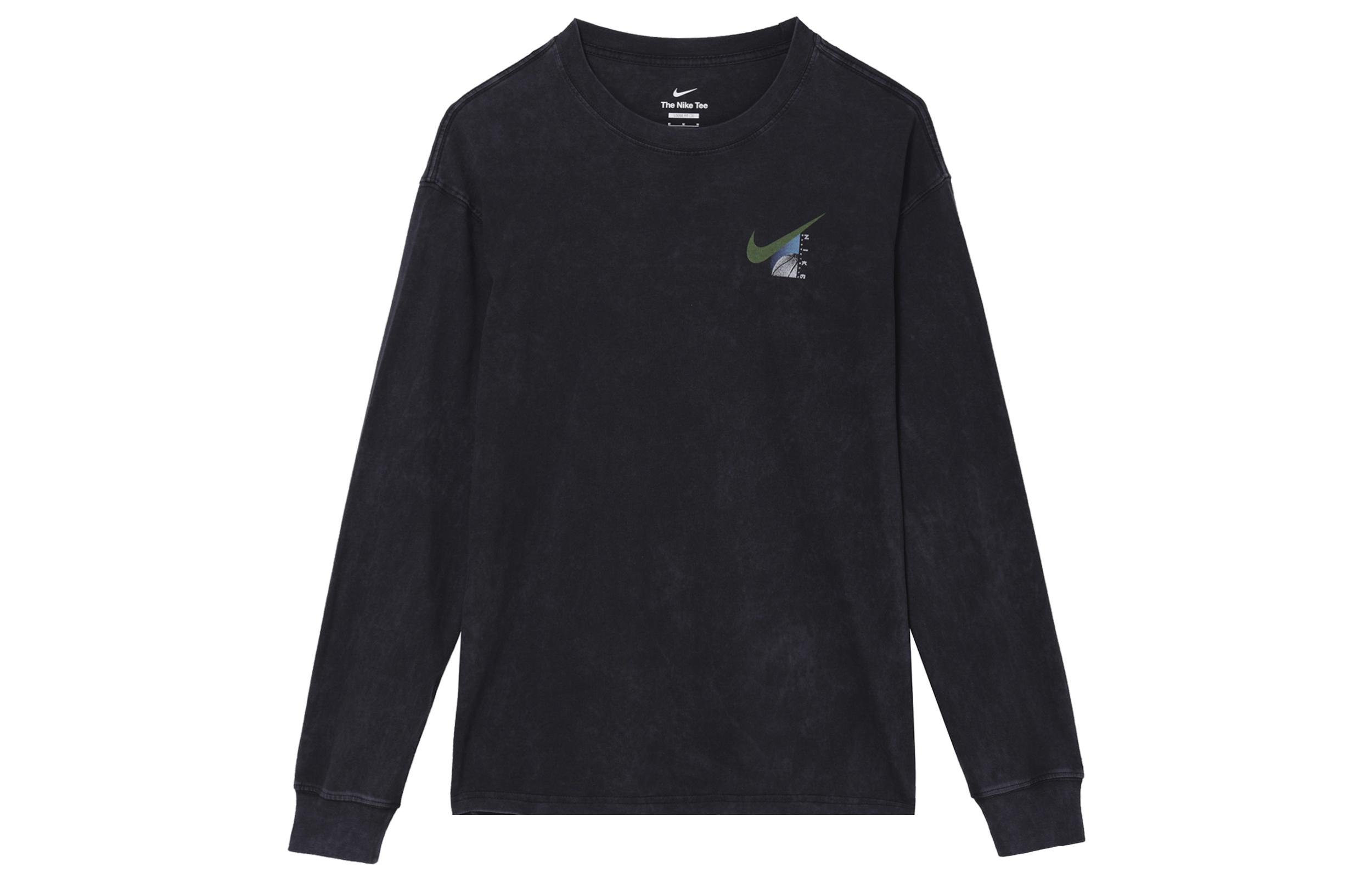 

Nike T Shirts Men s Black Crew Neck Moderate HF6196-010 XL