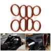 For BMW N47 2.0D Car Swirl Flap Blank Bung Flaps Removal Plug With 4 Gaskets Engine Repair Replacement Accessories Kit Aluminum