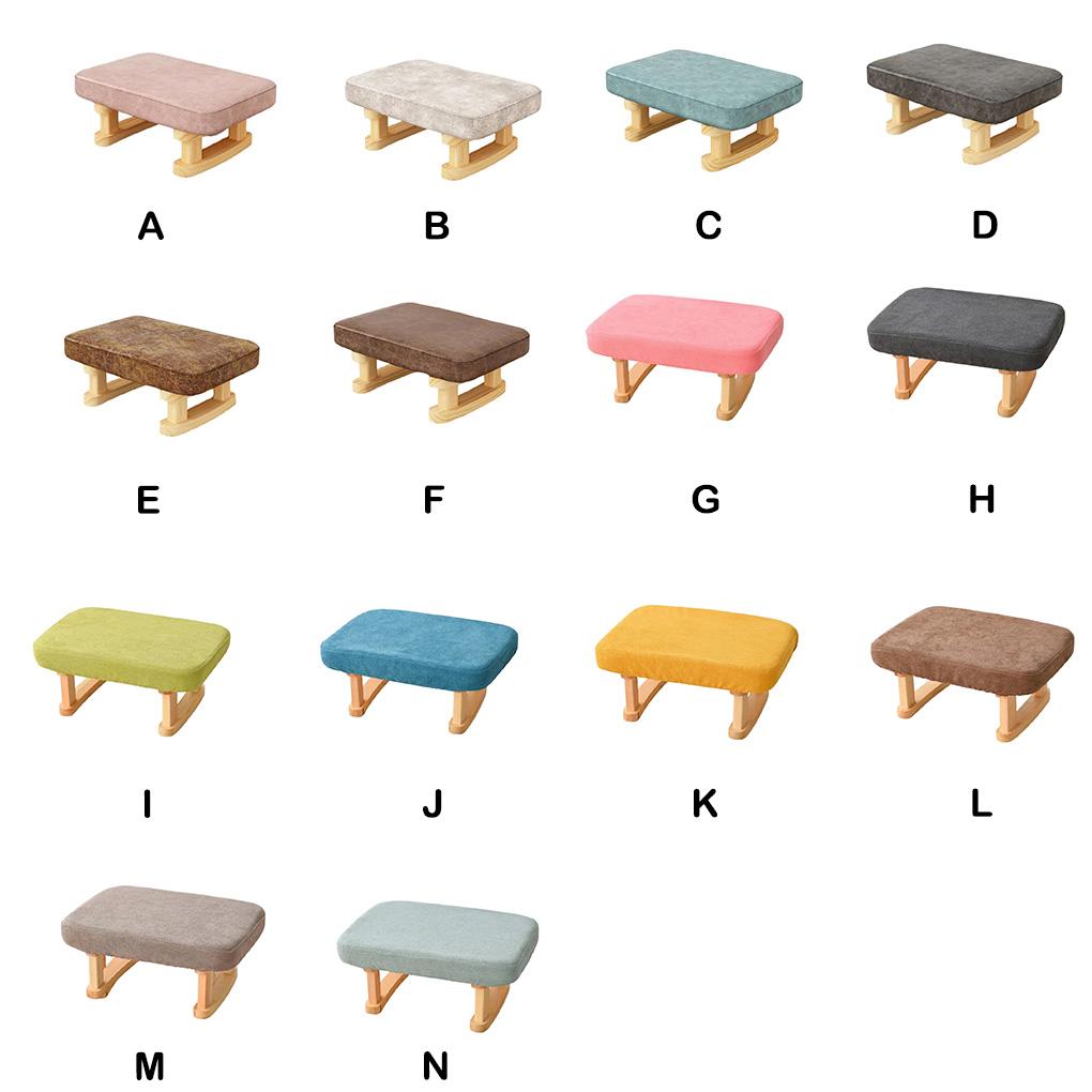 Kleiner Hocker Abnehmbar Waschbar Ersatz Rechteckig Rutschfest Schwerlast Atmungsaktiv Wohnzimmerstuhl Schuhbank