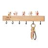 Wall-mounted Entry Wall Key Hook Household Wall Hanging Rack Key Storage Rack  For Storing Keys