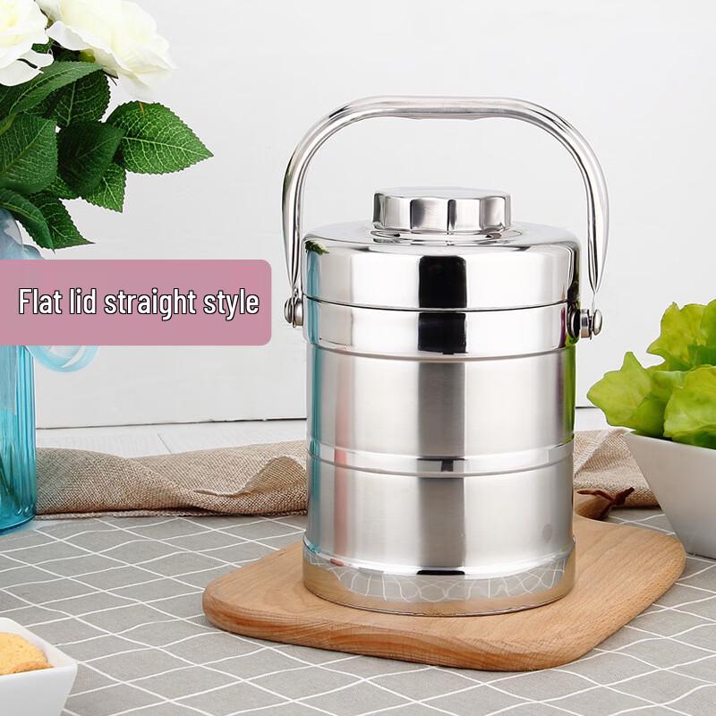 ZISIZ Insulated Divided Bento Lunch Box