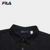 FILA Men's Knit Short Sleeve Polo Shirt