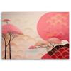 Canvas print, Asian Pink Landscape