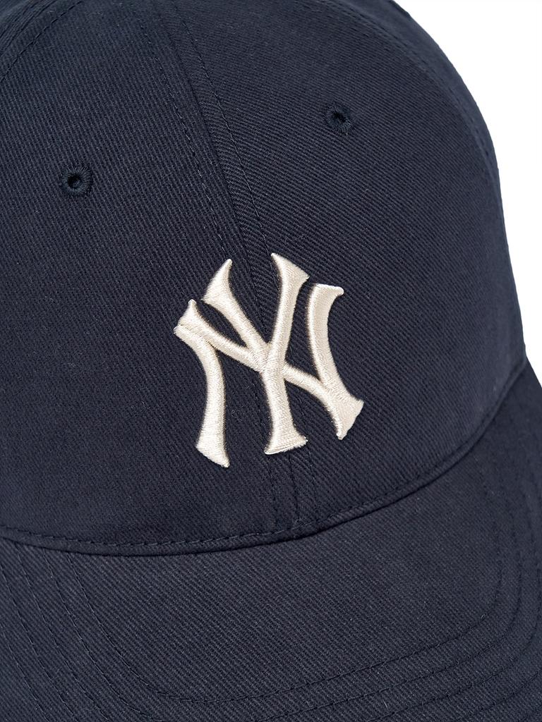 Emelbi Peach Twill Structured Ball Cap Ny (Navy)