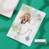 Ancient-Style Dunhuang Panda Metal Bookmark: Cultural Gift for Students, Teachers, and Museum Enthusiasts