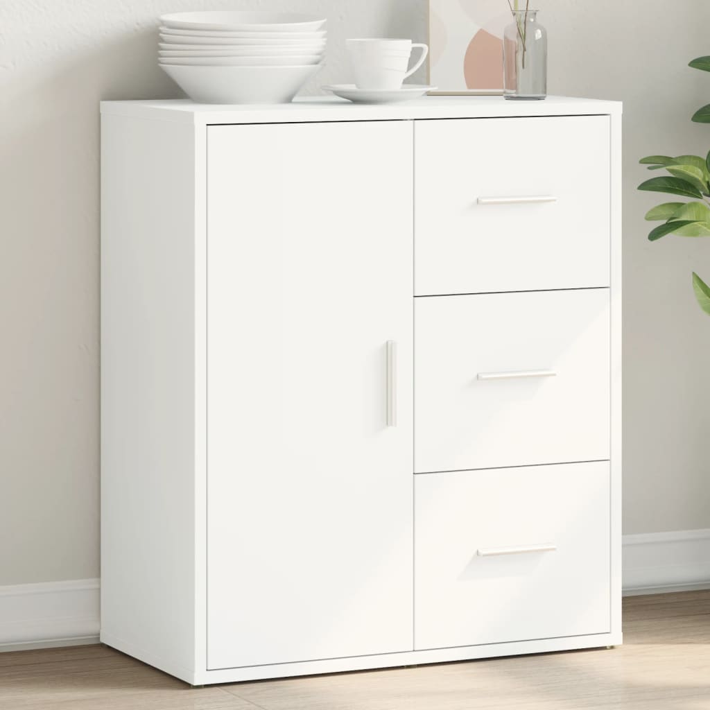 Vidaxl Cabinet, White, 60X31X70 Cm, Wood-Based Material