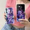 HSR Castorice Clear Mobile Phone Case for Samsung Galaxy S25 S24 S23 S22 S21Plus FE Ultra Colorful Cover
