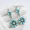 Arizona Turquoise Earring, 925 Sterling Silver Handmade Earring, Gift for Mom, Statement Earring, Engagement Earring