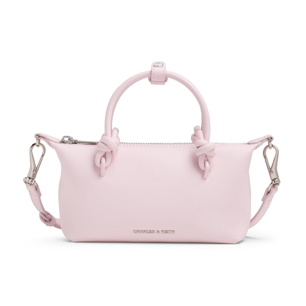Charles & Keith Knot Crossbody Small Square Bag Women handbags CK2-30271635