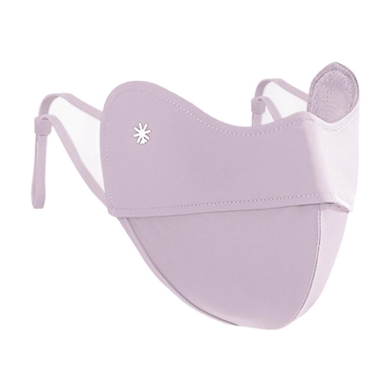 Sun Protective Breathable Meshes Face Cover Breathable Sunscreens Neck Cover for Cycling Camping Travel
