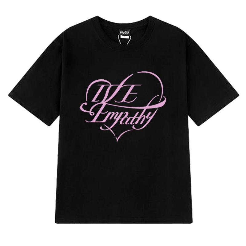 Summer Ive Rebel Heart New in music Trend print T Shirt Men Women Fashion Oversized short sleeve T-shirts Unisex 100% Cotton Top