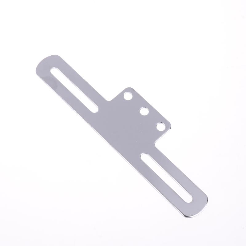 

1Pcs Universal Motorcycle License Plate Holder Support Rear Tail Light Bracket Mount Holder Accessories срібний