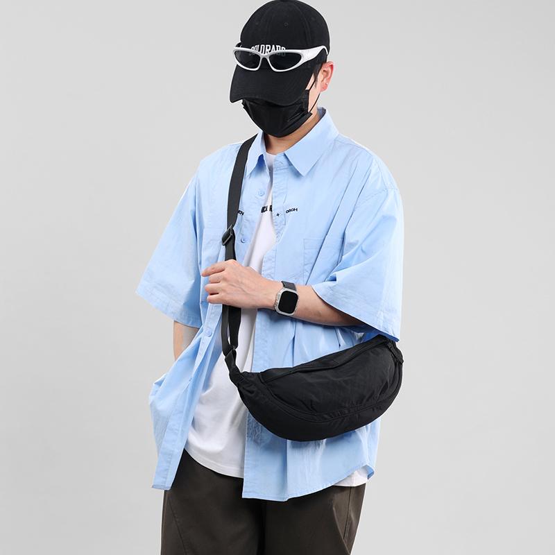 Dámská venkovní crossbody taška taška knedlík taška do podpaží pánská lehká taška přes rameno