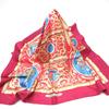 HERMES Knight carriage LA PRESENTATION scarf silk purple Women Used