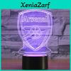 Arsenal 3d Anime Night Light Led Desk Lamp With Touch Control For Soccer Fans Gift