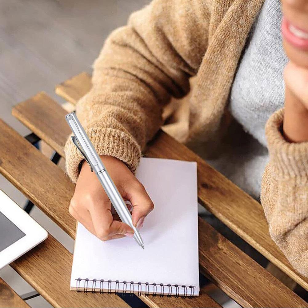 Ballpoint Pen Stationery Pen 1/2/3/5/10Pcs Portable Refillable Stylus Ballpoint Pen For Business Drop Shipping Student Teacher