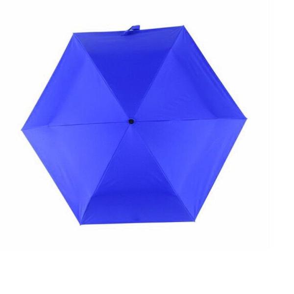 Portable Super Mini Pocket Compact Sun Anti UV 5 Umbrella Folding Rain Windproof Travel