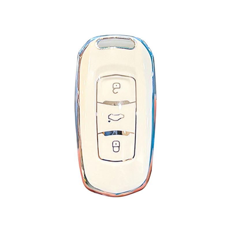 Geely Car Key Case for Emgrand GS, Boyue, X3 Vision, X6 Borui, S1, Panda Mini - Unisex Shell Cover