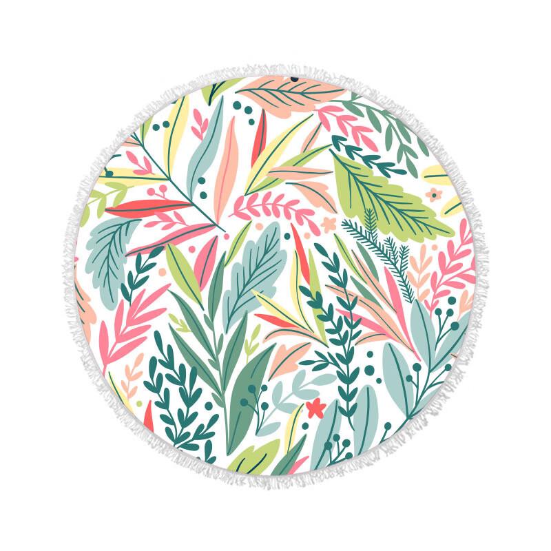 Round Tassel Beach Towel