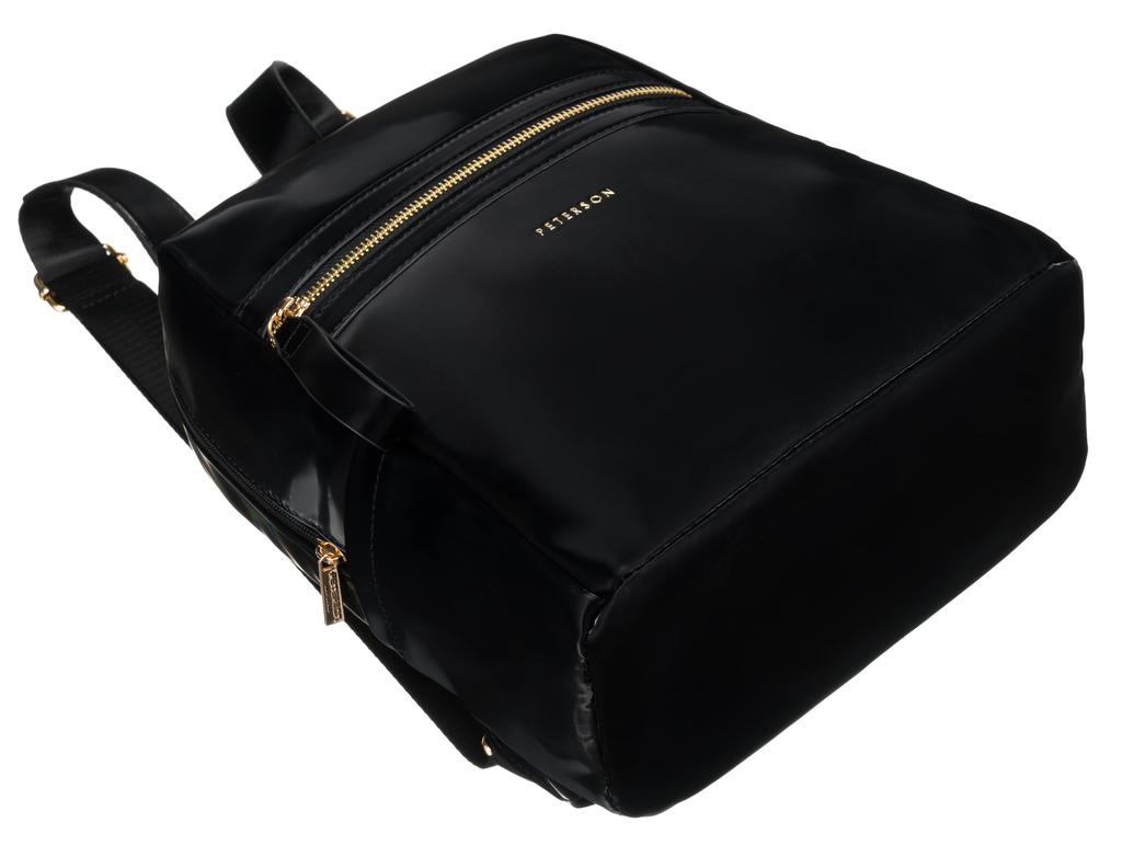 Women's eco backpack PTN PLEC-ALE-7-7744 Black