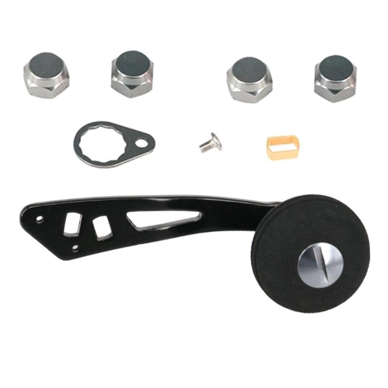 Manivelă Mulinetă Pescuit Aliaj Durabil Manivelă Putere Buton Mâner Ansamblu Piesă Mulinetă Pescuit Manivelă Mulinetă Baitcasting Înlocuire