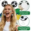 Fringe Skirt Soccer Fan Costume Supplies Set Cheerleading Gear Set  Game Day Match Party