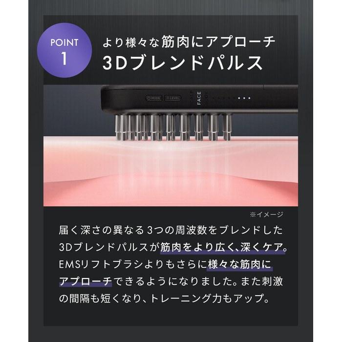 SALONIA Beauty Device EMS Lift Brush 3D Care [Amazon.co.jp Exclusive] Top Model