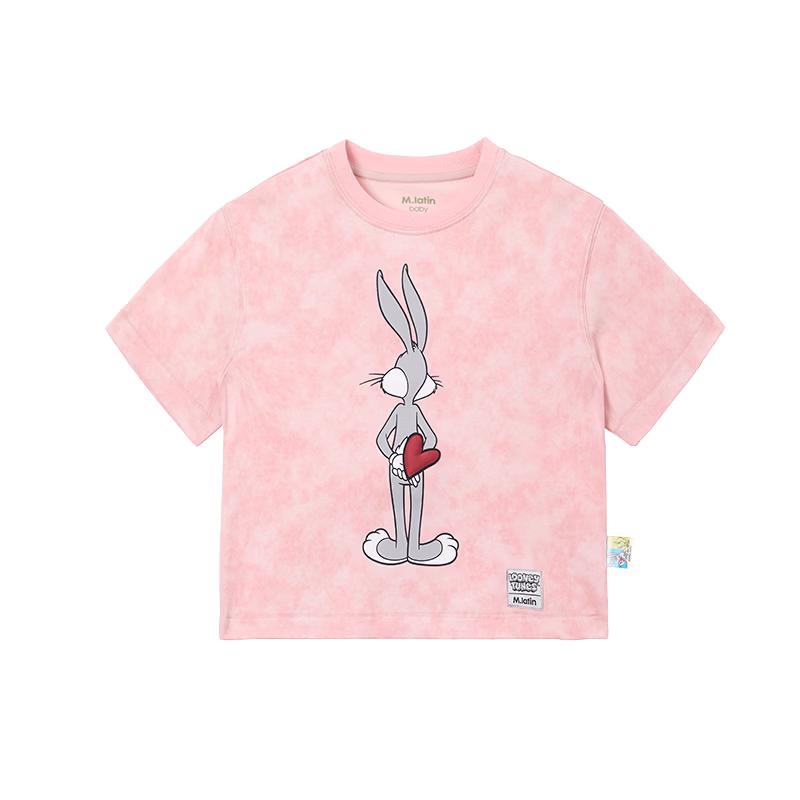 M.Latin Girls Looney Tunes Tie-Dye T-Shirt 100