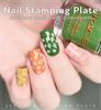 kads Flower 051 Nail Stamping Plates Nail Art Mold Design Stamp Template Nails Stencil Tools