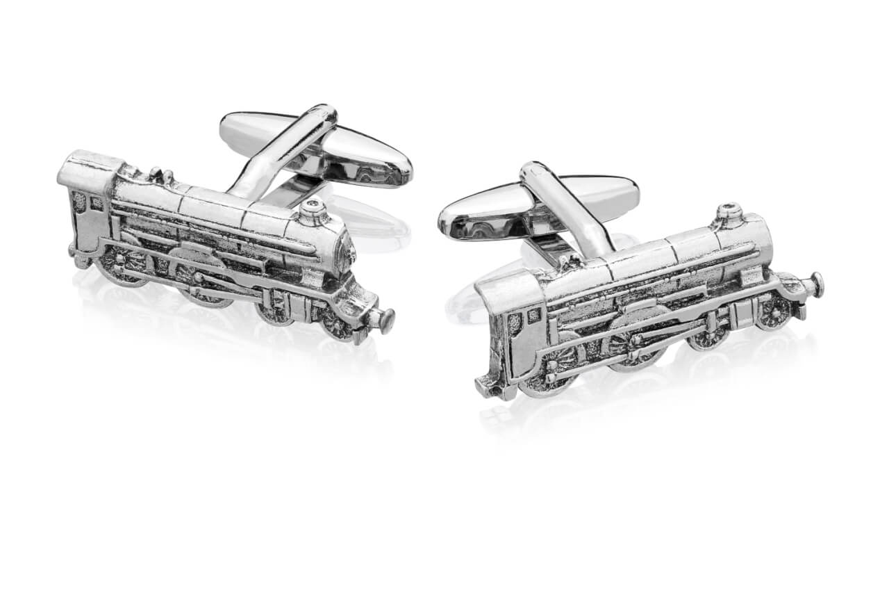 Cufflinks X2 Locomotive gray