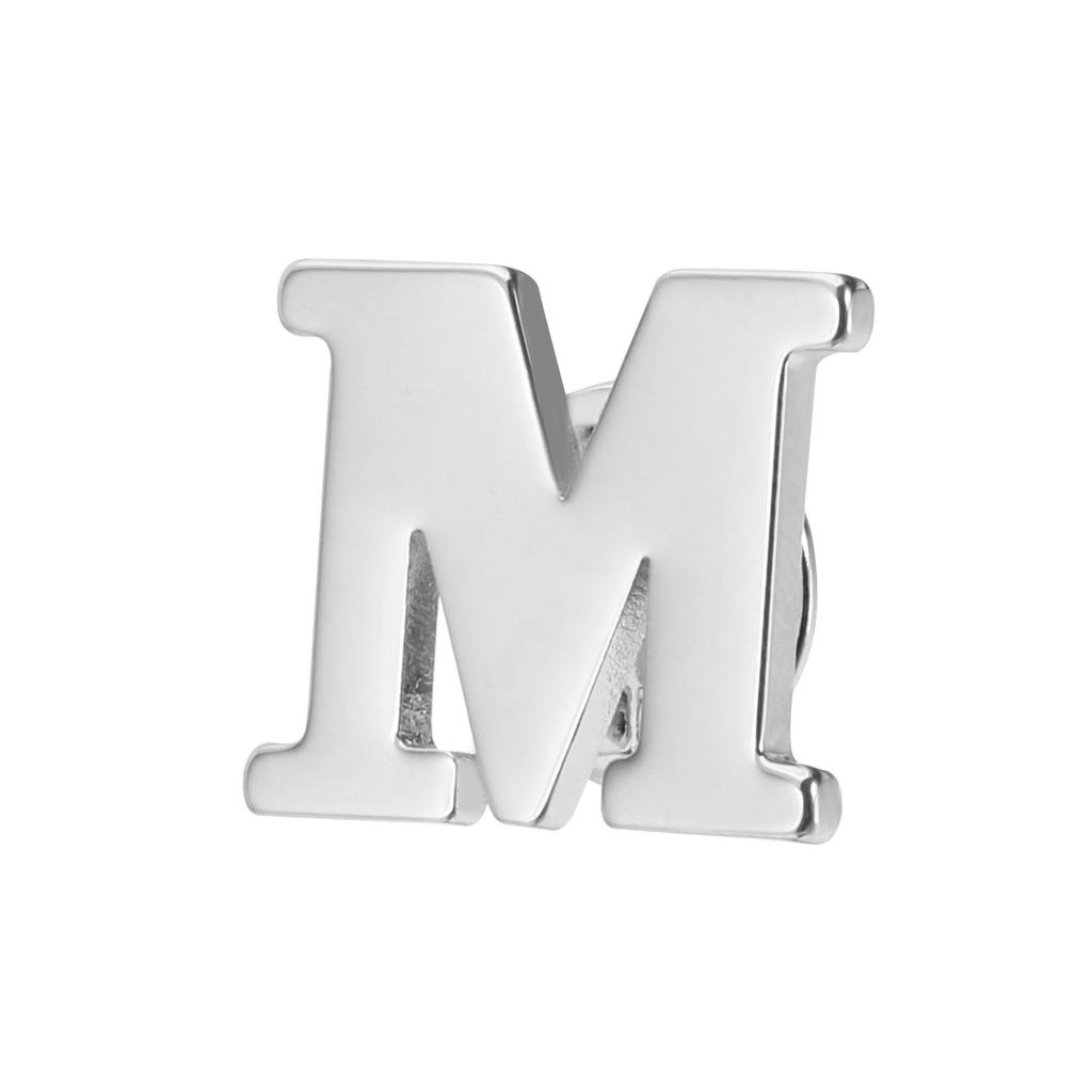 Uxcell Letter Lapel Pins, Initial Alphabet Collar Pins Letter Brooch Pins for Women Men Shirt Dress Suits Coat Collar Letter A-Y