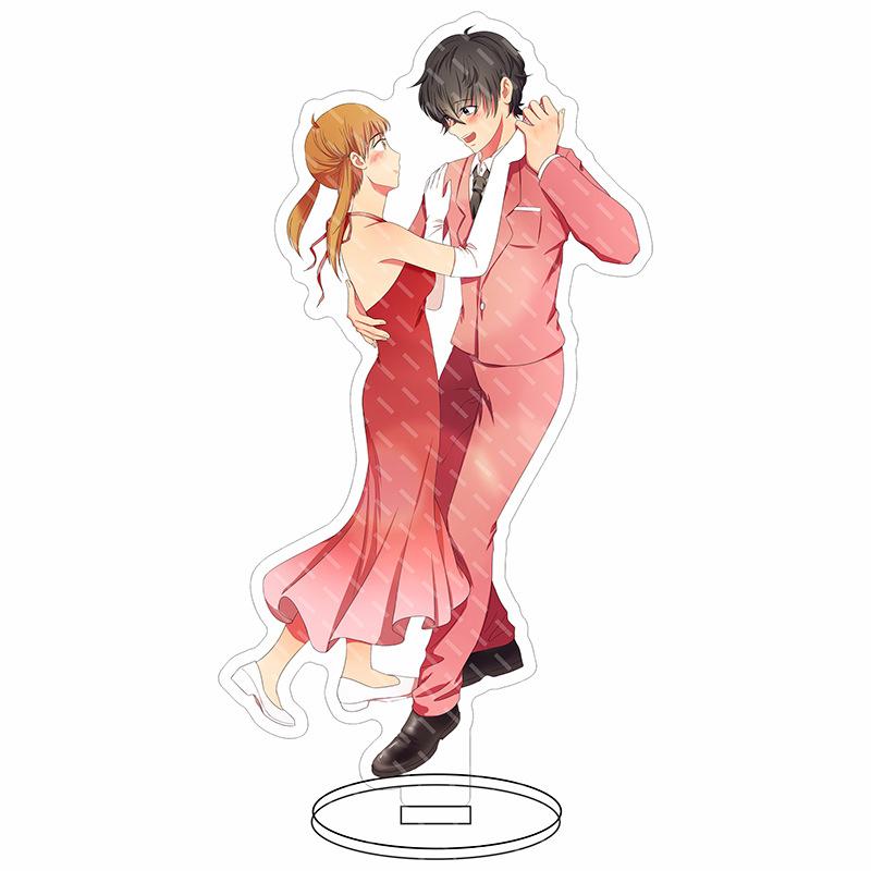 My Little Monster Mizutani Acrylic Stand Model Plate Decoration Desk Figure Display Students Fan Gift Animation Products Couple