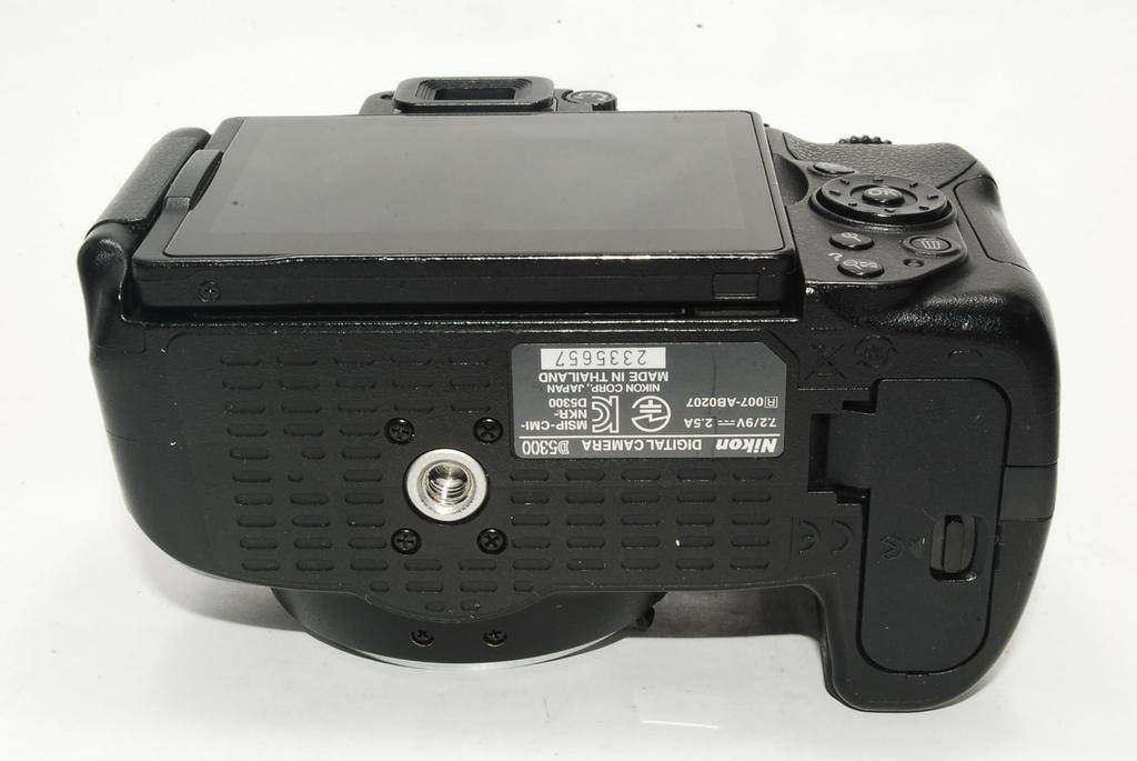 Nikon D5300 Digital SLR Camera with VR II Lens LCD 18-55mm Kit, Black, 24MP, 3.2-inch (D5300LK18-55VR2BK)