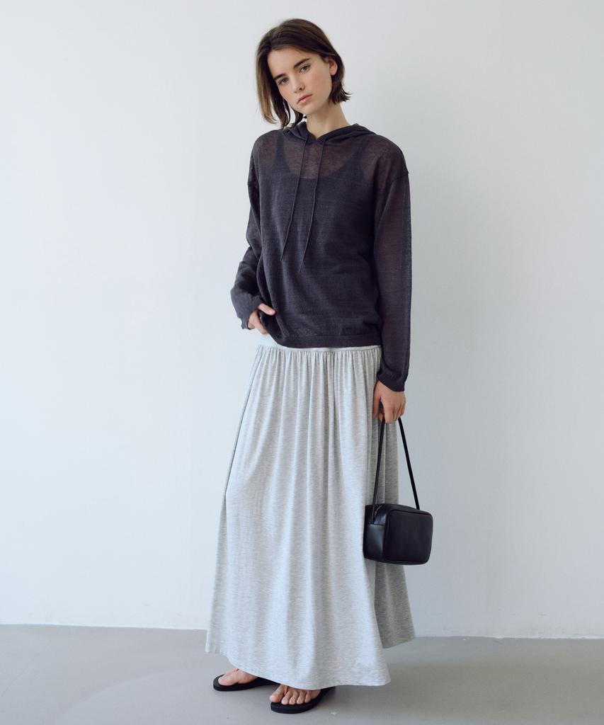 Yulago Linen Hooded Knit
