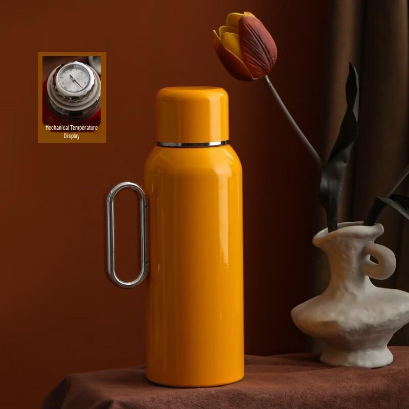 Langjiang Retro Mechanical Hand-held Thermos