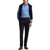 Polo Ralph Lauren Custom Slim Fit Mesh Long Sleeve Polo Shirt Men tops Royal-Blue 710680790-143