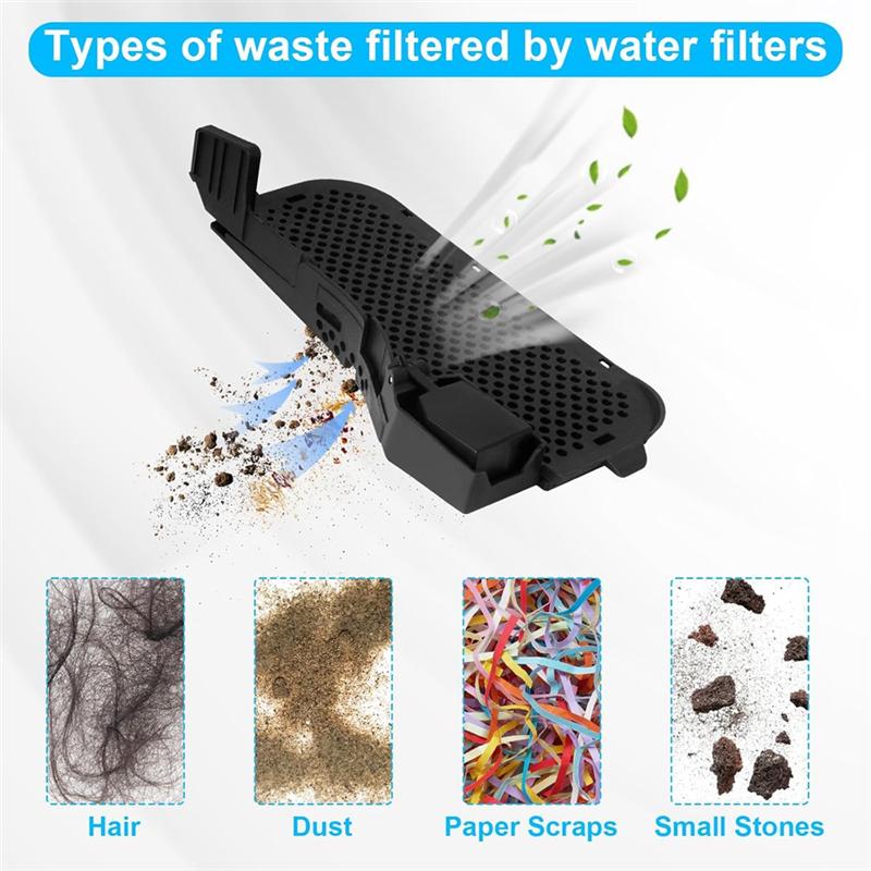

A65T-Maintenance Brush Water Filter And Mop Scrubber Accessories For Roborock S8 Maxv Ultra Robot Vacuum Cleaner Parts