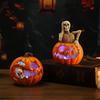Creative Halloween Jack-o-lanterns Ornament Party Funny Atmosphere Decoration Props Ghost Festival Skull Resin Crafts