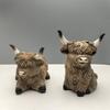 Creative Yak Resin Figurine Ornament for Home Decoration