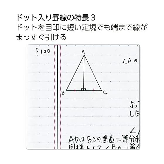 KOKUYO Note Campus Note B5 Dot B Ruled Limited Mineral Color 5 Color Pack No-3CBTN-L37X5