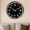 Special Design Creative Clock Cartoon Design Silent Wall Clock Wooden Round Clock  Study Room