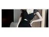 Sizzling Hot Girl V-Neck Backless Mesh Dress - Slim Fit, Hip-Hugging Mini Skirt