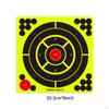 10 Pack of Paper Targets, Self Stickers for Garden Range