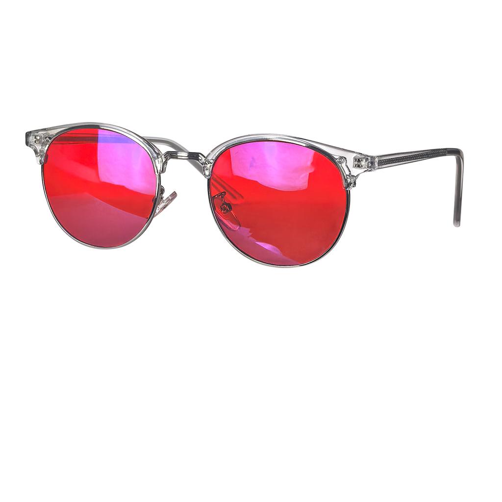 SHINU Blaulichtfilter Brille Damen Luxus Marken Brillen Rot für besseren Schlaf Orange für Gaming oder Arbeit Gelb Nachtsicht