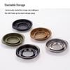304 Stainless Steel Camping Fruit Plate