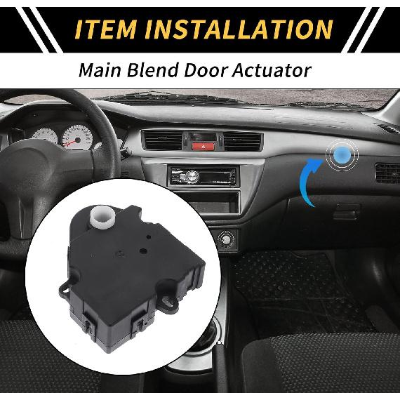 HVAC Air Door Actuator Heater Blend Door Actuator for Buick LeSabre 2000-2005 for Buick Riviera 1995-1999 AC Heater Actuator No.604106/52402612